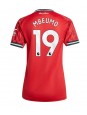 Billige Manchester United Bryan Mbeumo #19 Hjemmedrakt Dame 2025-26 Kortermet